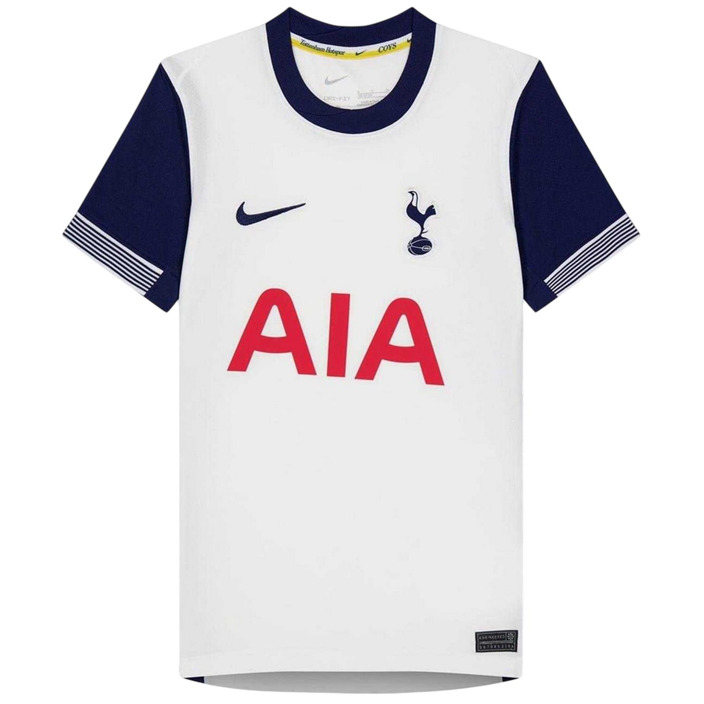 White - Front - Tottenham Hotspur FC Childrens-Kids 2024 Nike Home Shirt
