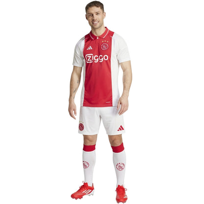 White - Pack Shot - Adidas Mens Ajax Amsterdam Home Shirt