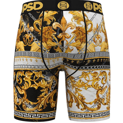Multicoloured - Back - PSD Mens Baroque Boxer Briefs
