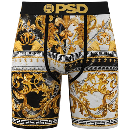 Multicoloured - Front - PSD Mens Baroque Boxer Briefs