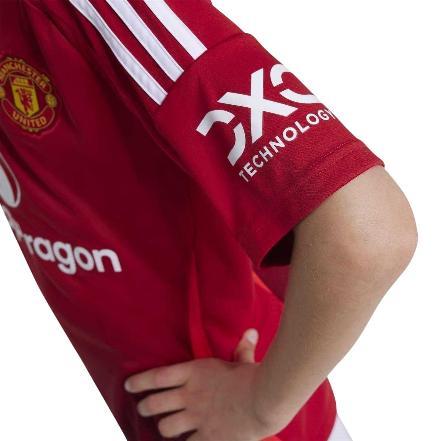 Red - Lifestyle - Manchester United FC Childrens-Kids 2024-25 Home Shirt