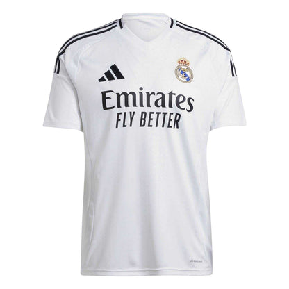 White - Front - Real Madrid CF Mens 2024 Home Shirt