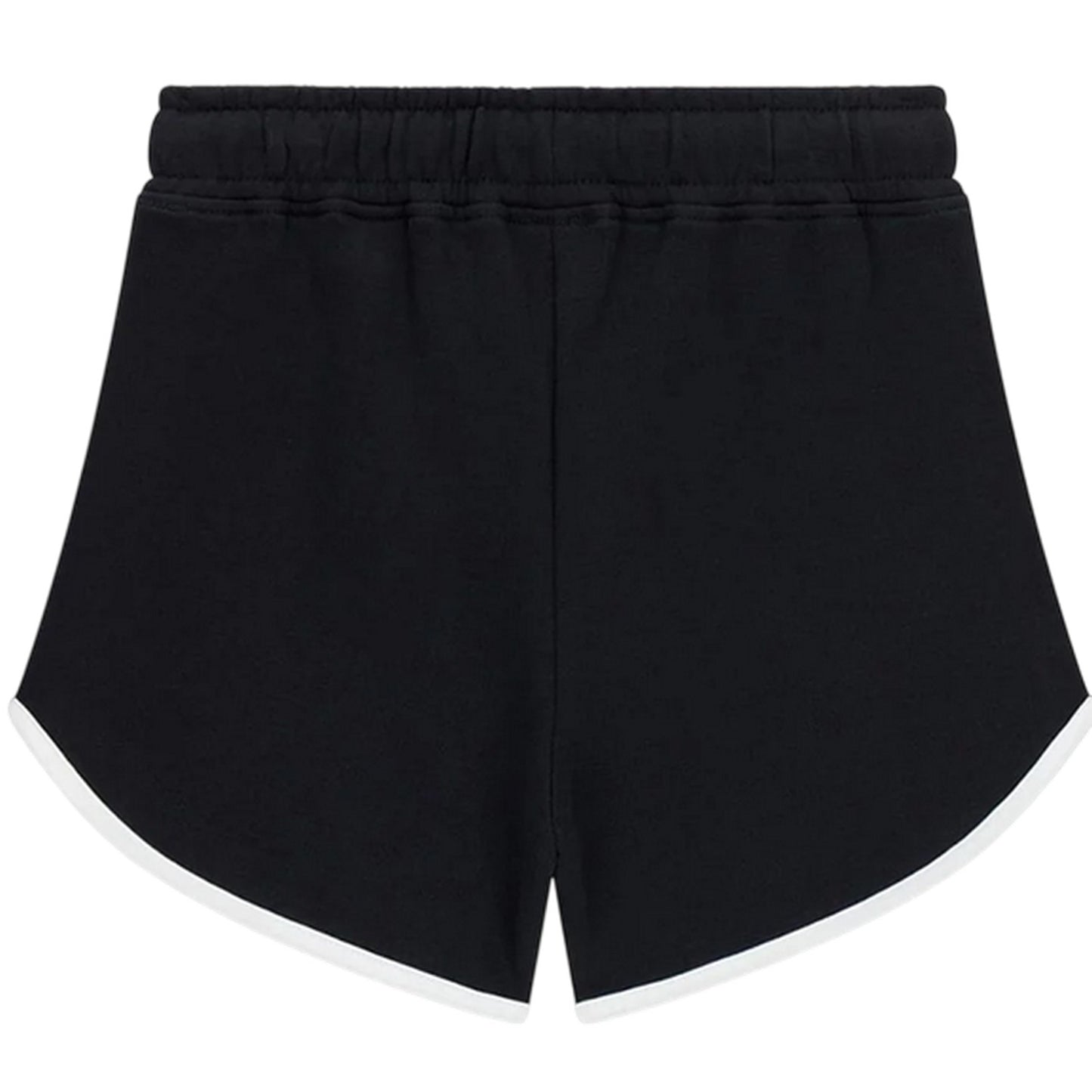 Jet Black - Back - Guess Childrens-Kids Logo Sweat Shorts