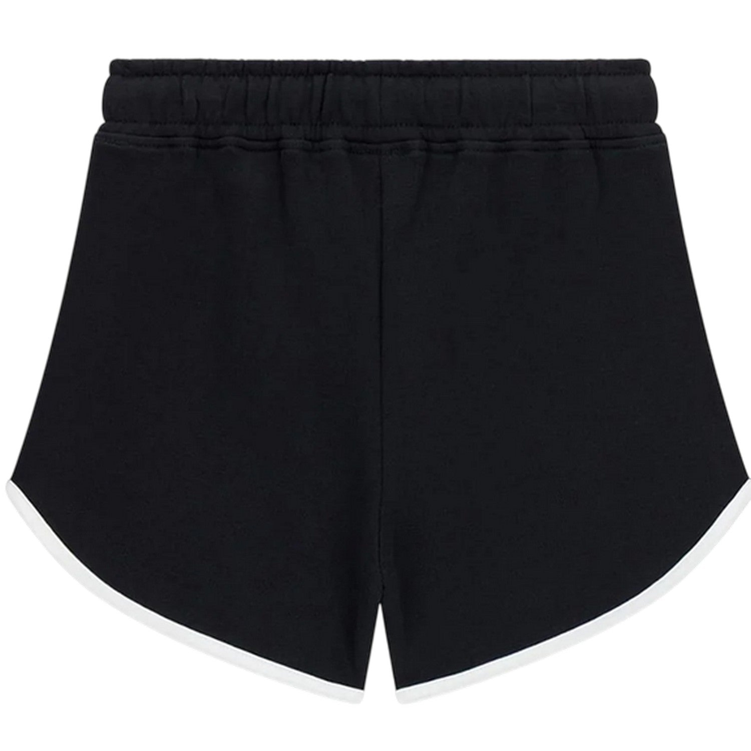 Jet Black - Back - Guess Childrens-Kids Logo Sweat Shorts