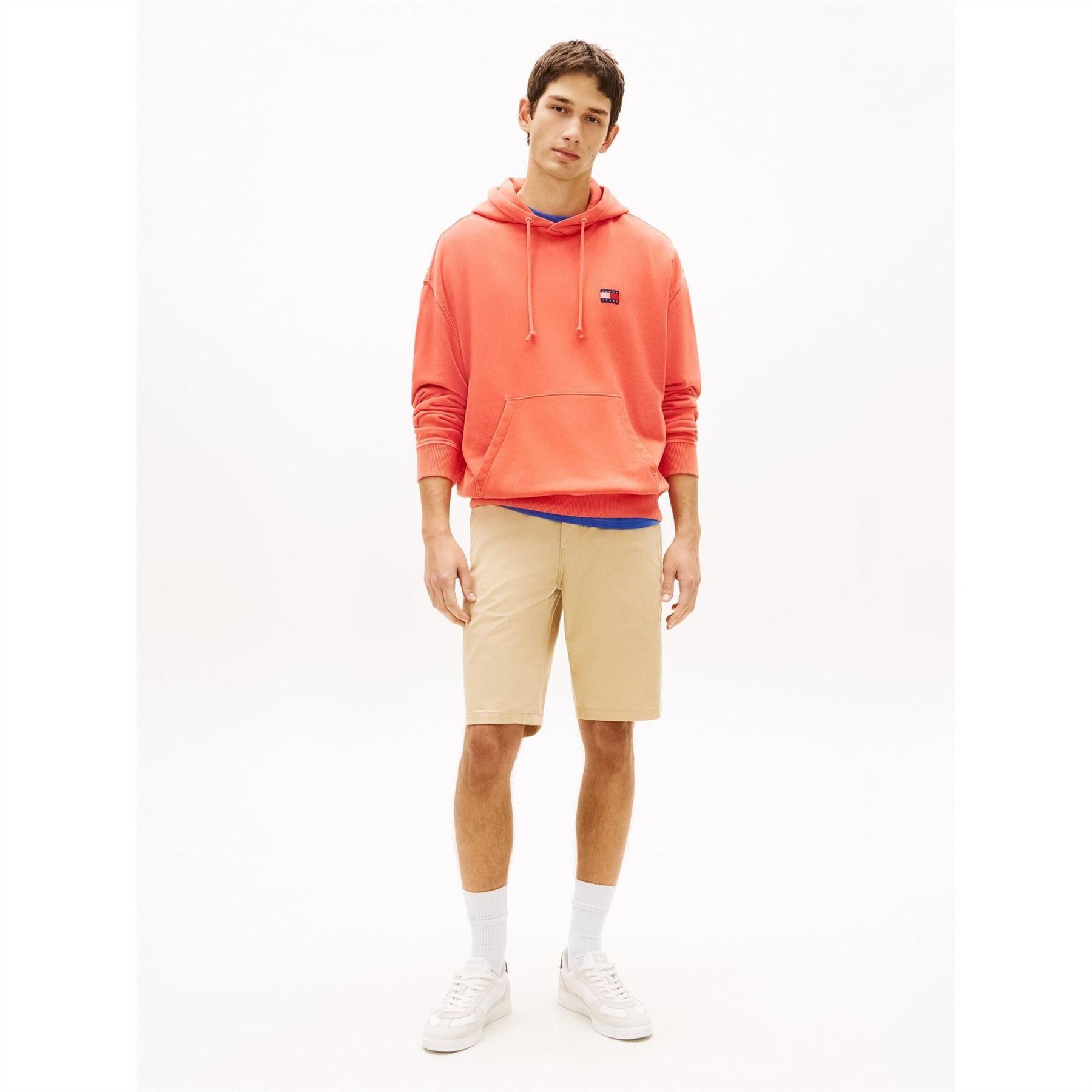 Beige - Lifestyle - Tommy Jeans Mens Scanton Tailored Chino Shorts