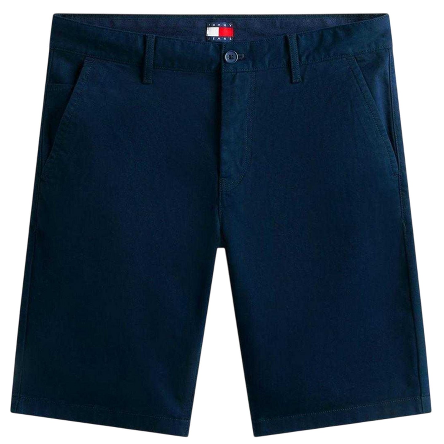 Dark Navy - Front - Tommy Jeans Mens Scanton Tailored Chino Shorts