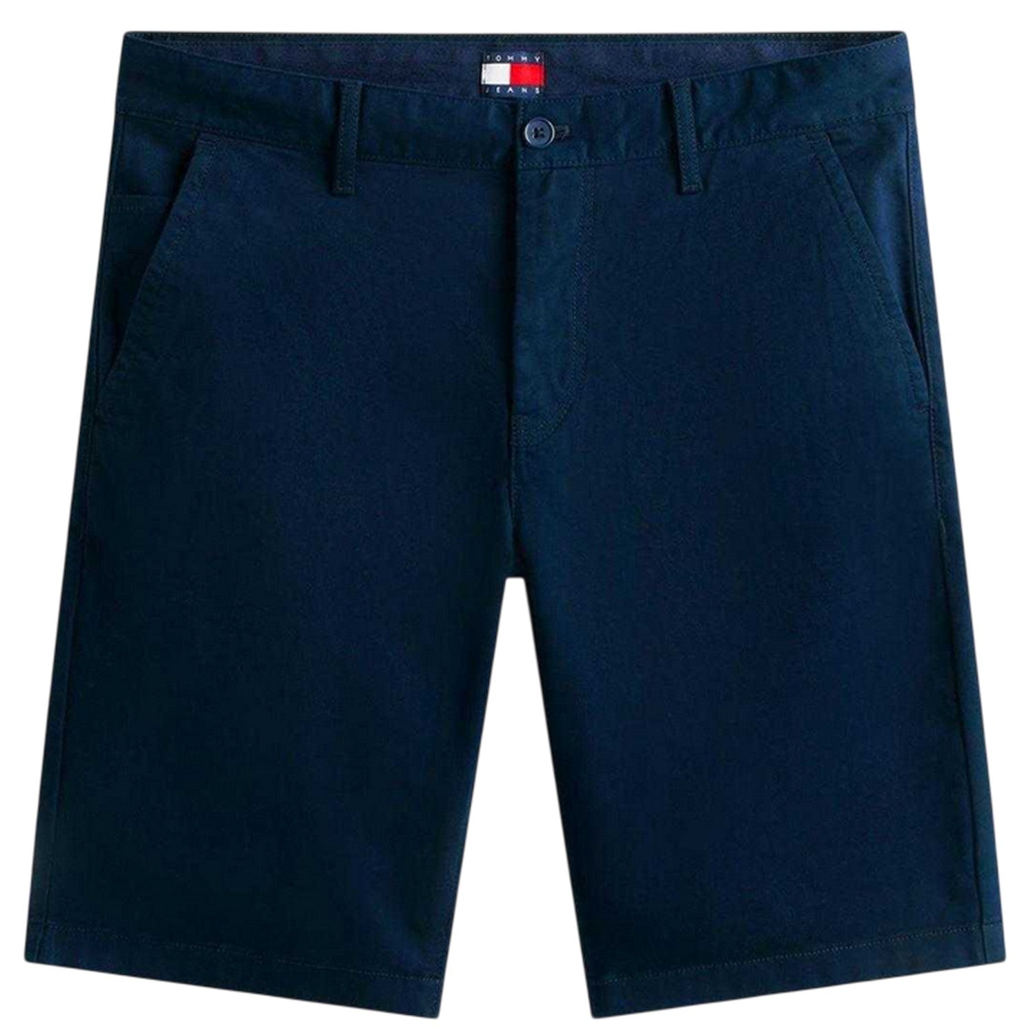 Dark Navy - Front - Tommy Jeans Mens Scanton Tailored Chino Shorts
