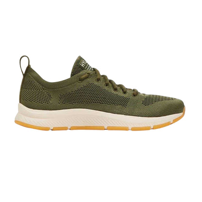 Khaki Green - Front - Hylo Athletics Mens At Light Runner Flat Trainers