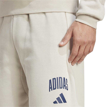 Alumina-Blue - Side - Adidas Mens Collegiate Sweatpants