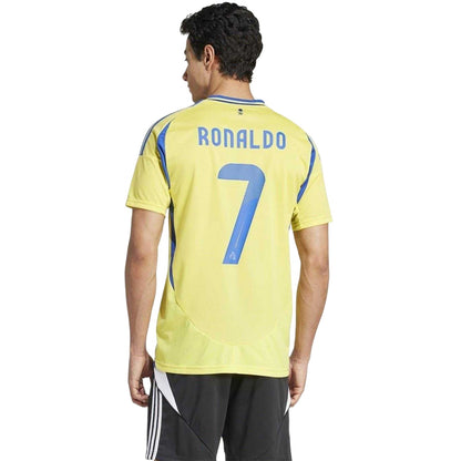 Yellow-Blue - Lifestyle - Al-Nassr Mens Ronaldo 2024-25 Home Shirt
