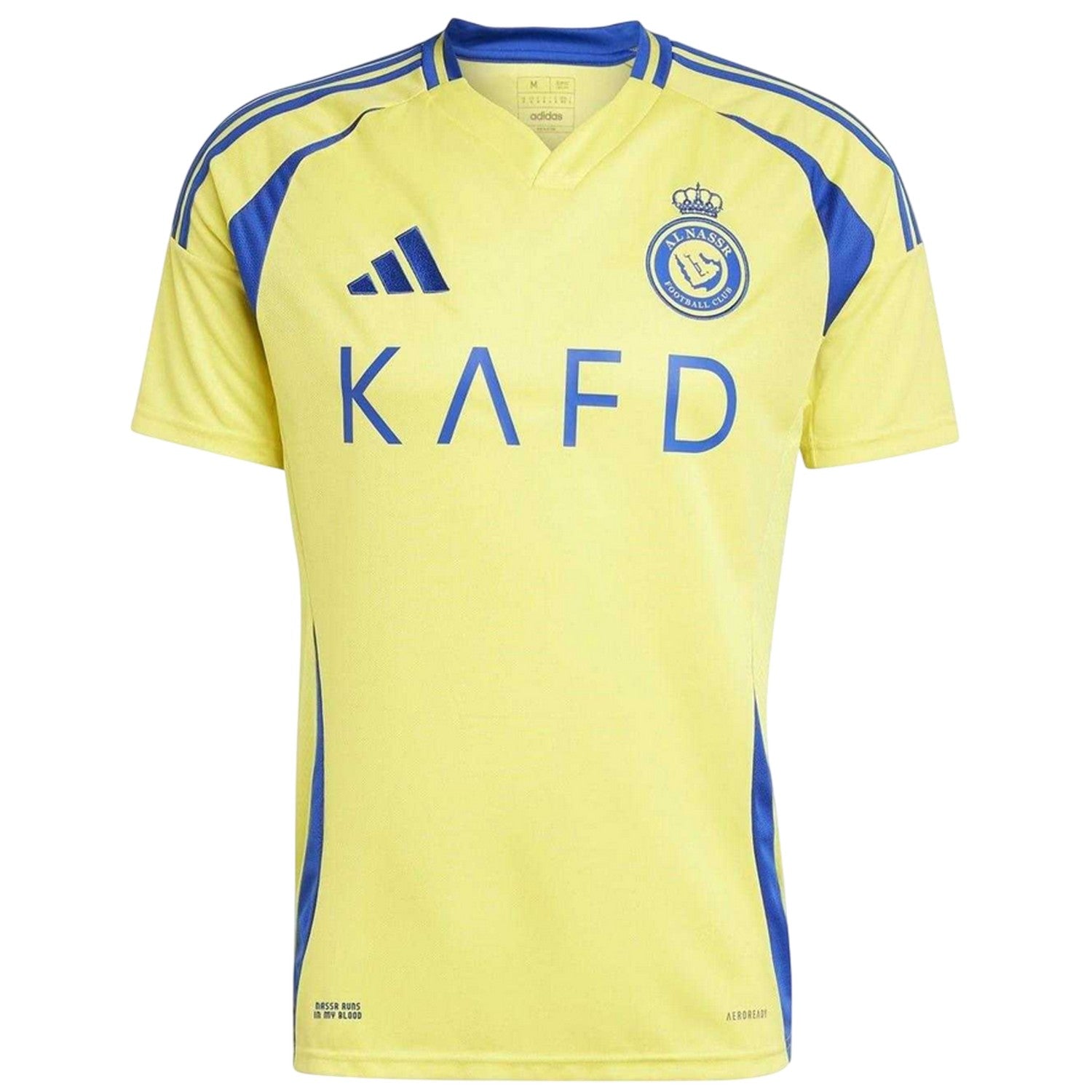 Yellow-Blue - Front - Al-Nassr Mens Ronaldo 2024-25 Home Shirt