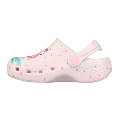 Flamingo Pink - Side - SoulCal Baby Flamingo Clogs