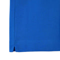 Blue - Side - Lacoste Mens Paris Piqué Stretch Regular Polo Shirt
