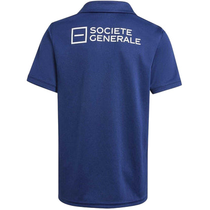 Dark Blue - Back - France Childrens-Kids 2024 Rugby Home Shirt