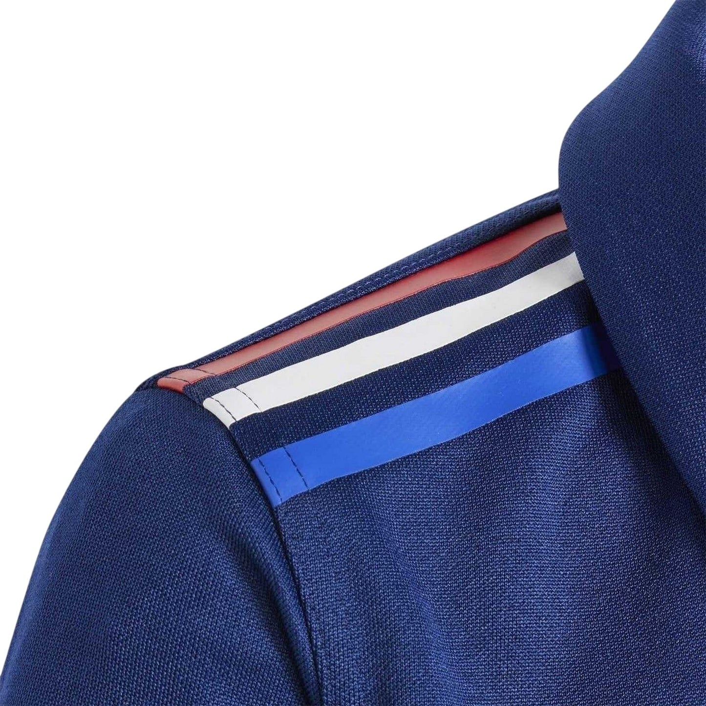 Dark Blue - Side - France Childrens-Kids 2024 Rugby Home Shirt