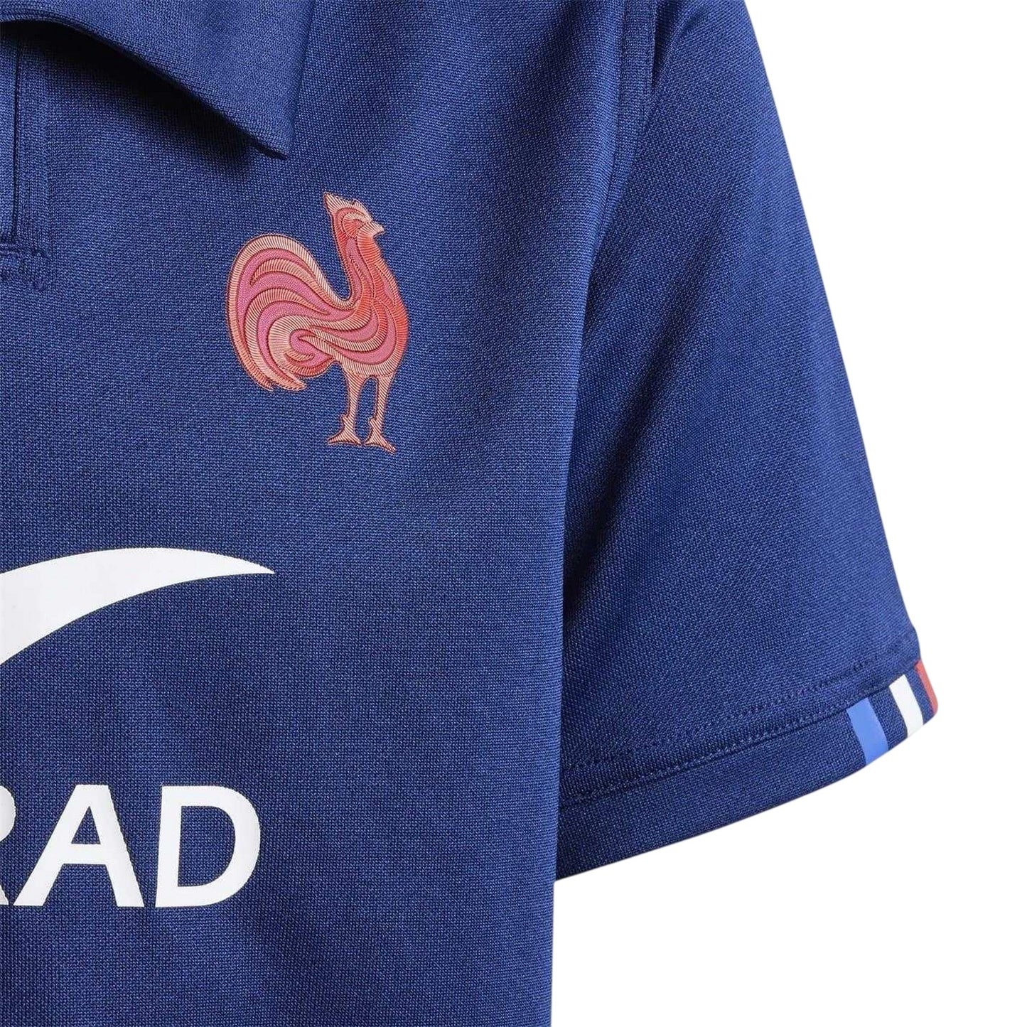 Dark Blue - Lifestyle - France Childrens-Kids 2024 Rugby Home Shirt