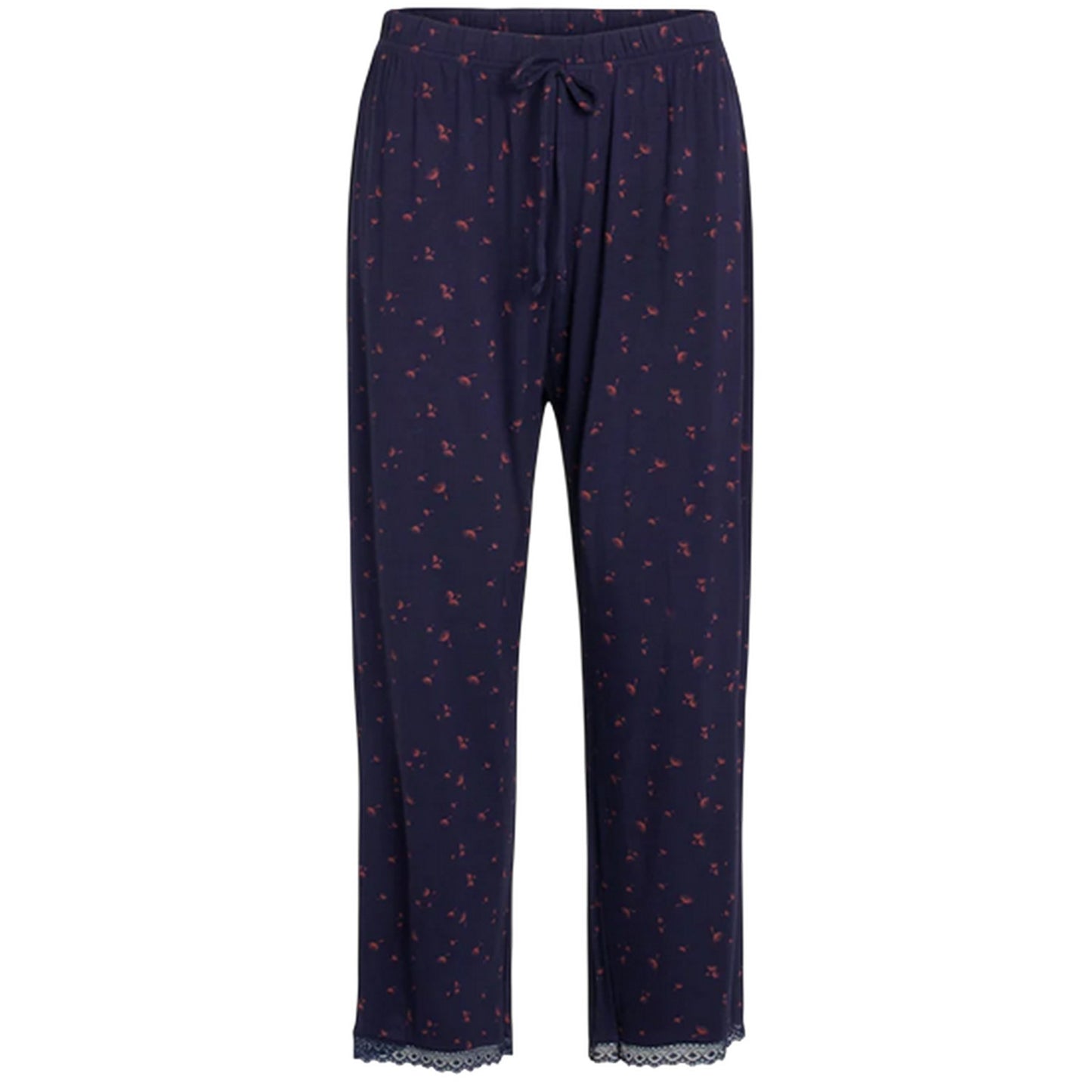 Eclipse Grey - Front - CCDK Copenhagen Womens-Ladies Jasmin Floral Pyjama Bottoms
