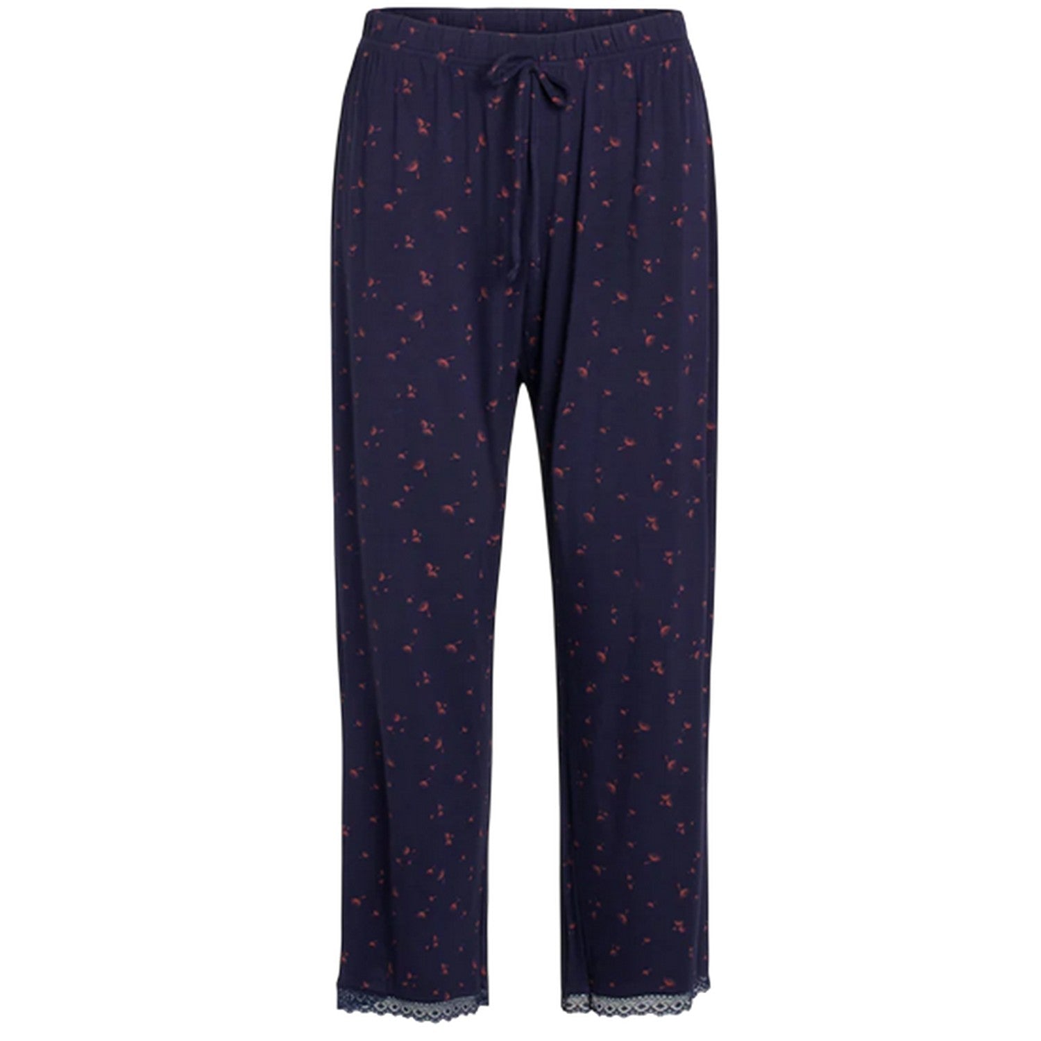 Eclipse Grey - Front - CCDK Copenhagen Womens-Ladies Jasmin Floral Pyjama Bottoms