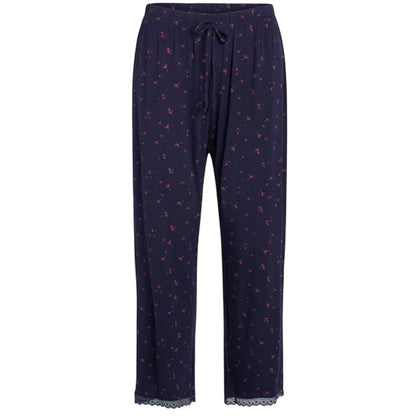Eclipse Grey - Front - CCDK Copenhagen Womens-Ladies Jasmin Floral Pyjama Bottoms