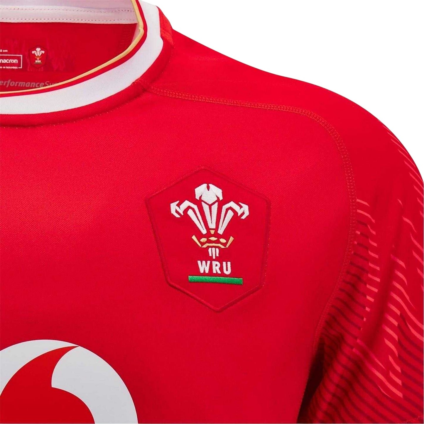 Red-White - Side - Wales RU Mens 2024-25 Home Shirt