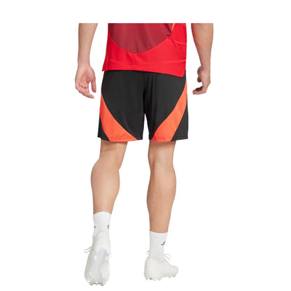 Black - Side - Adidas Mens Manchester United FC Shorts