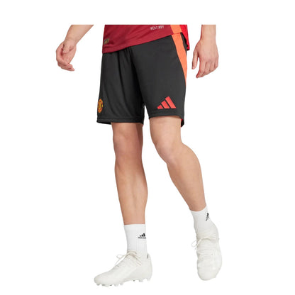 Black - Lifestyle - Adidas Mens Manchester United FC Shorts