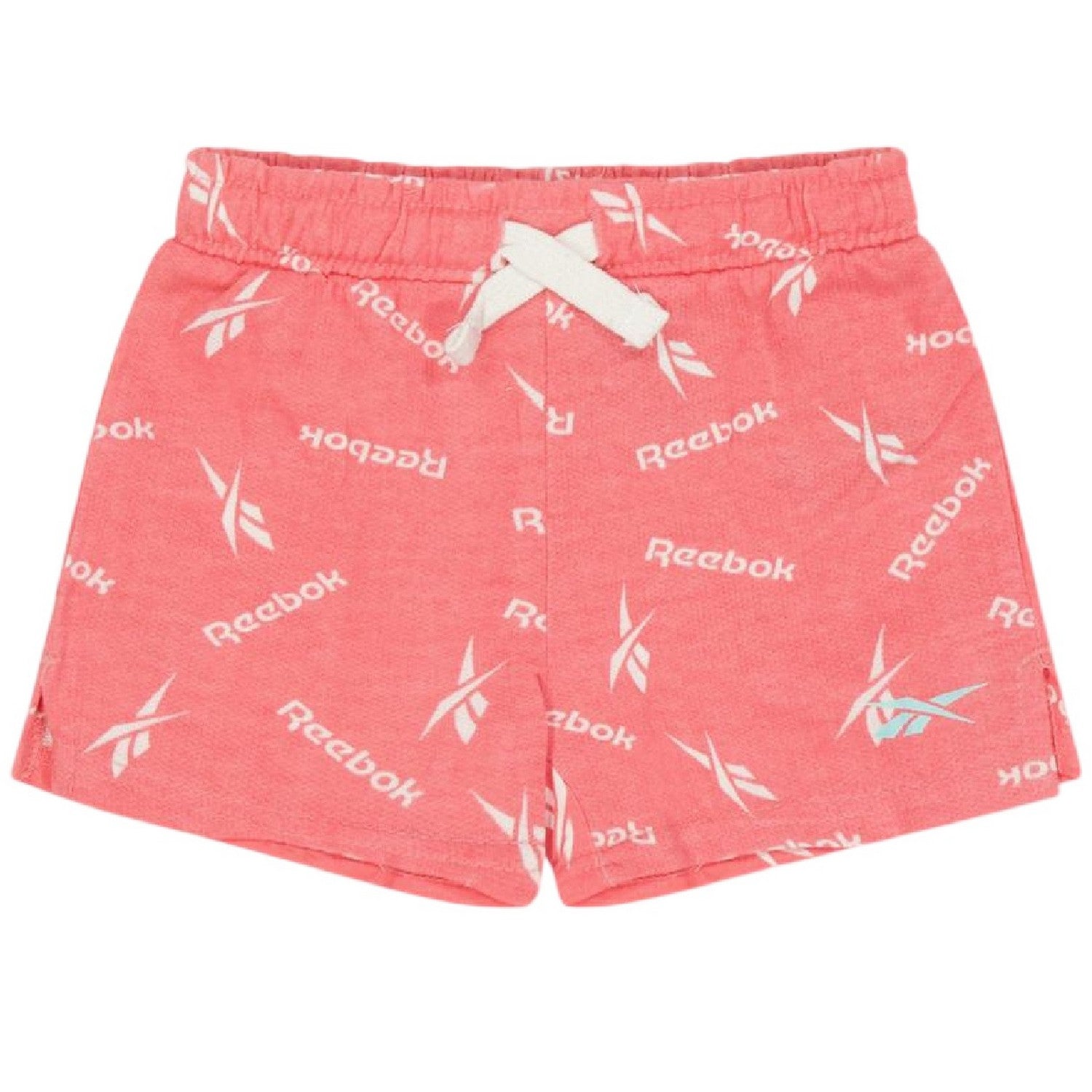 Strawberry - Side - Reebok Childrens-Kids Sweat Shorts (Pack of 2)
