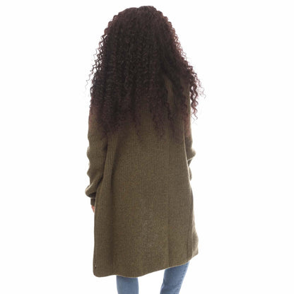 Green - Back - Boss Womens-Ladies C_Fanidas Cardigan