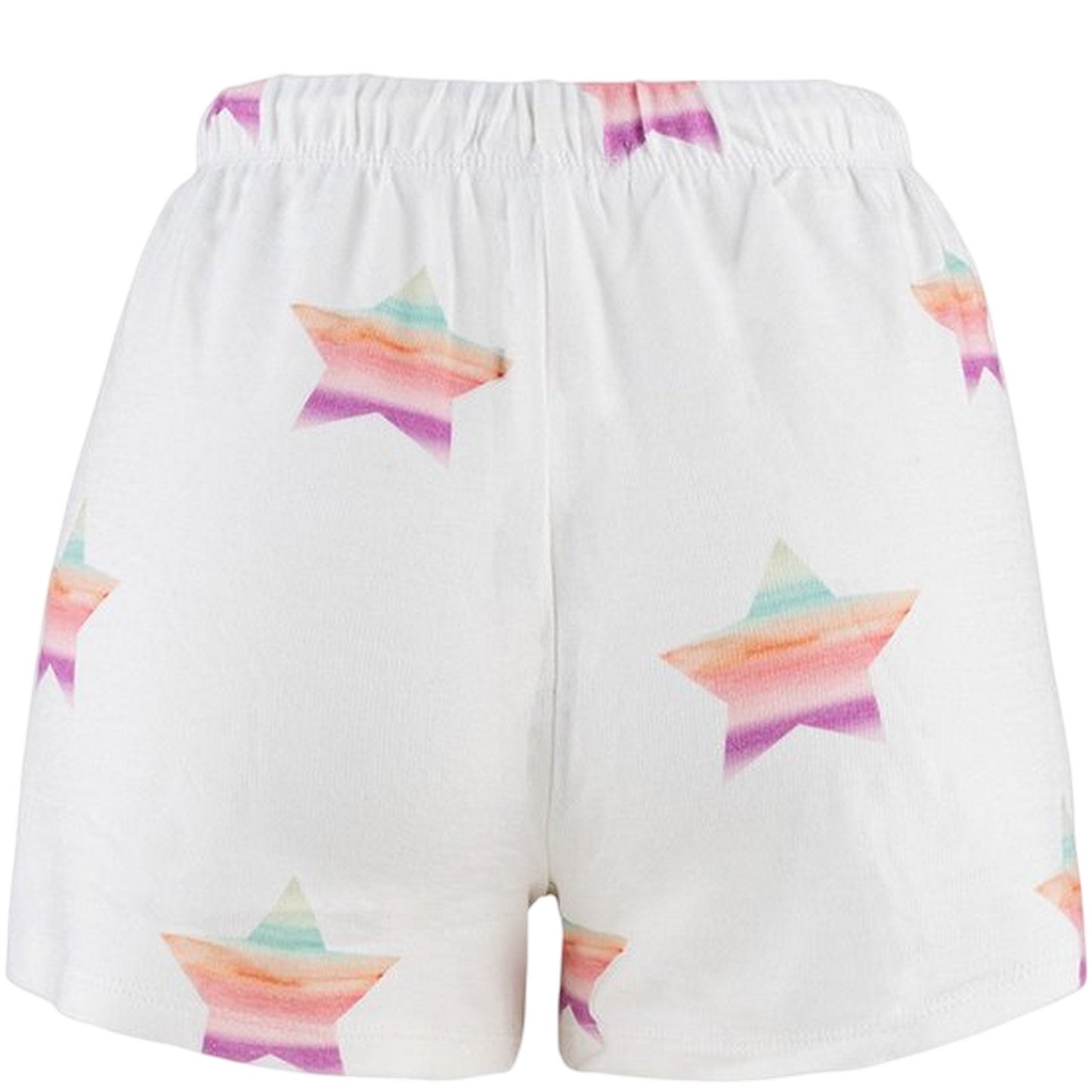Off White - Back - PJ Salvage Womens-Ladies Stardust French Terry Shorts