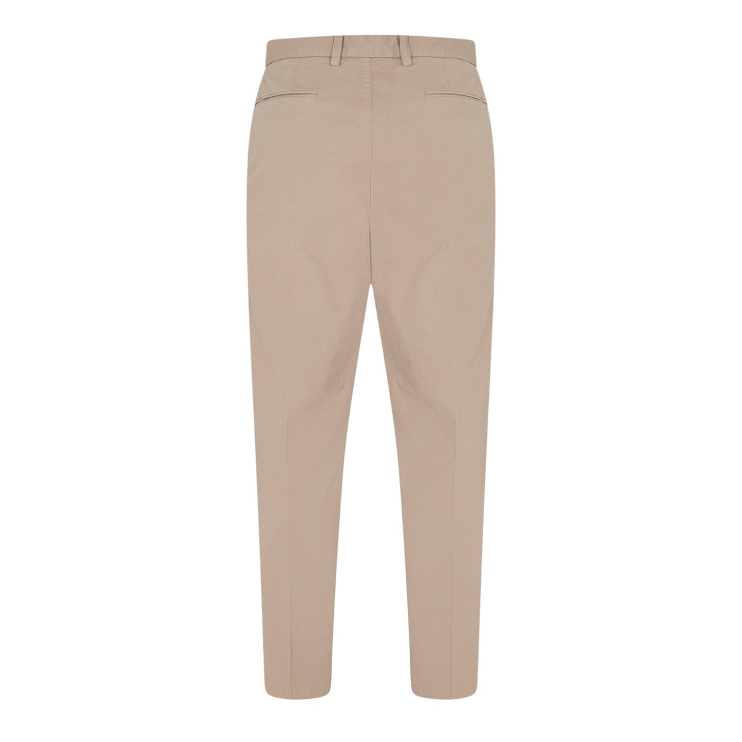 Beige - Back - Boss Mens Kaito Slim Chinos
