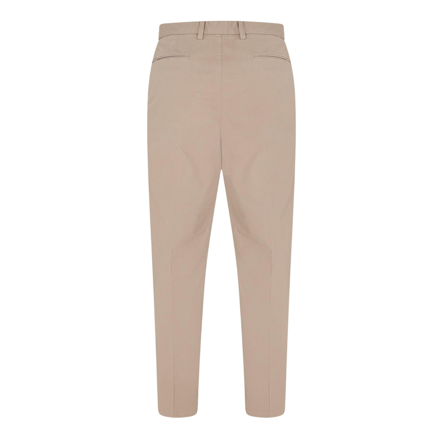 Beige - Back - Boss Mens Kaito Slim Chinos