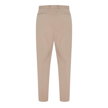 Beige - Back - Boss Mens Kaito Slim Chinos