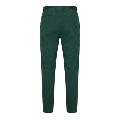 Green - Back - Boss Mens Kaito Slim Chinos