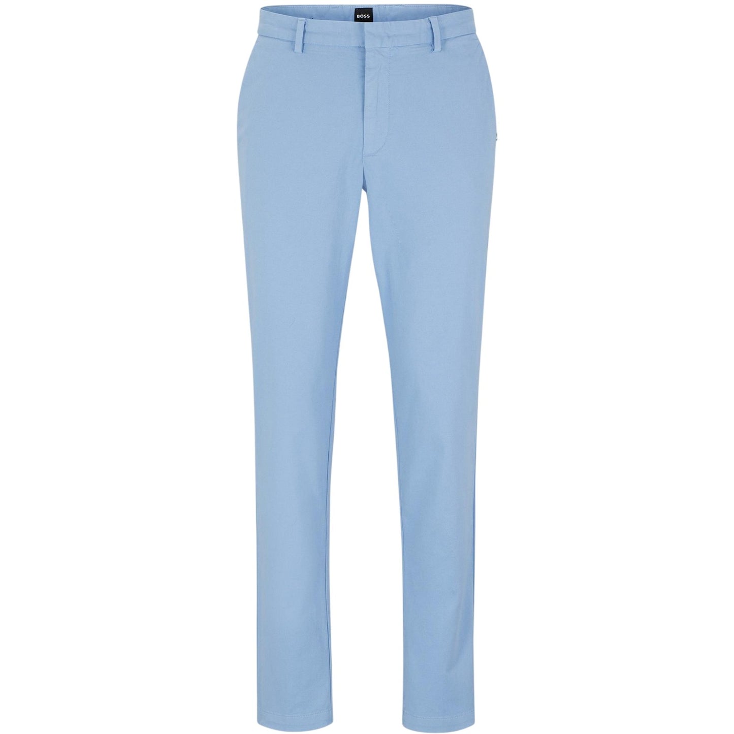 Blue - Front - Boss Mens Kaito Slim Chinos