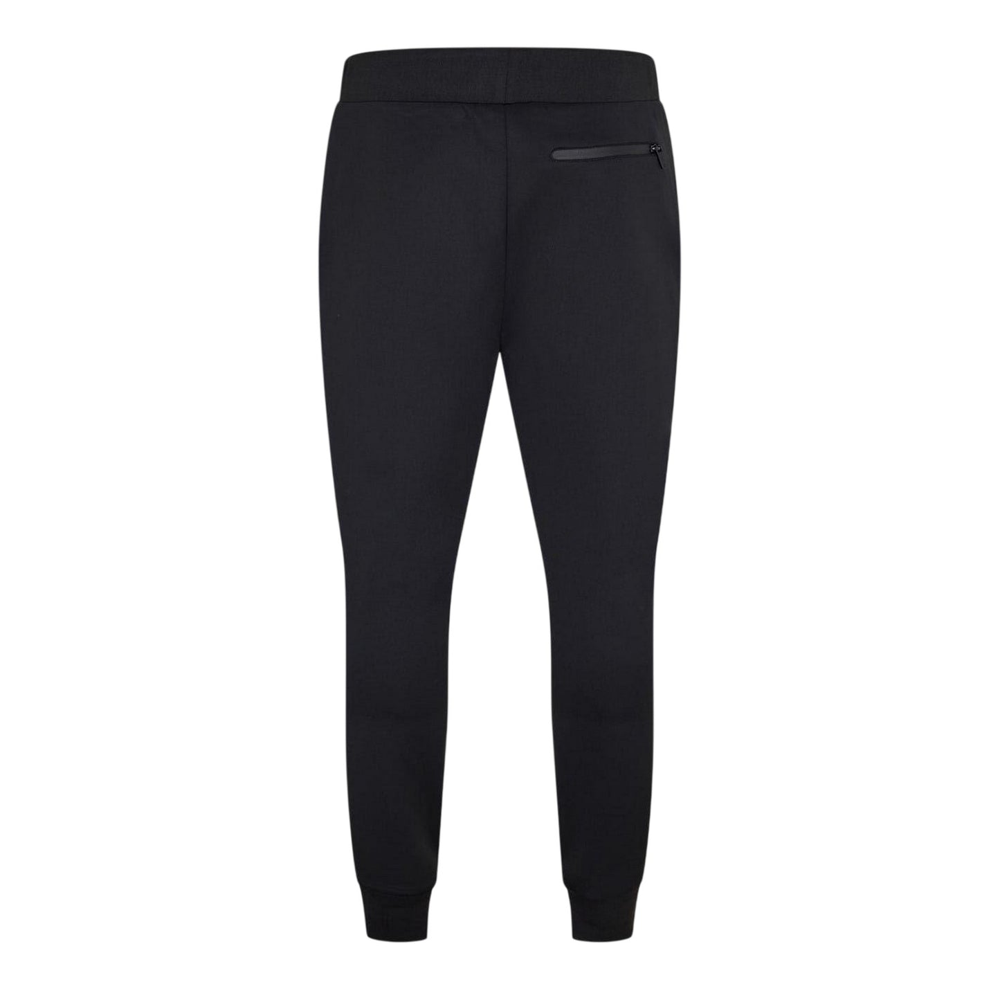 Black - Back - Born Rich Mens Agosto Open Hem Joggers