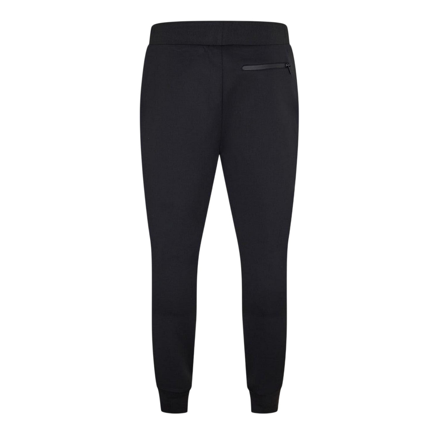 Black - Back - Born Rich Mens Agosto Open Hem Joggers