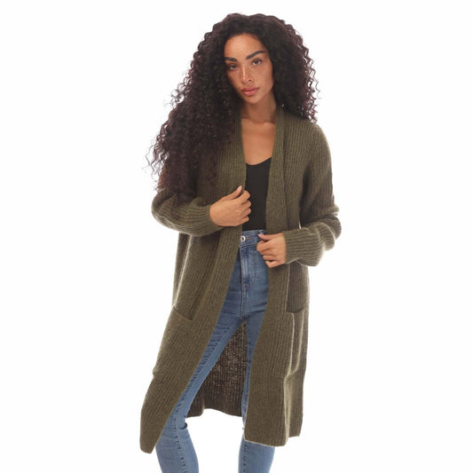 Green - Front - Boss Womens-Ladies C_Fanidas Cardigan