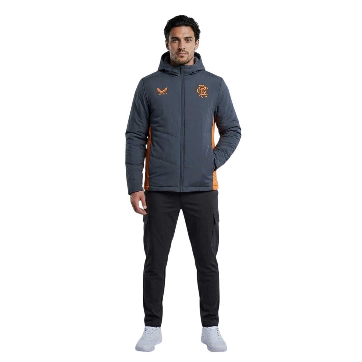 True Red - Lifestyle - Castore Mens Rangers FC Coach Jacket