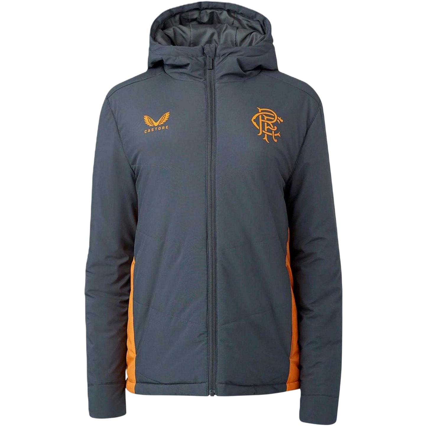 True Red - Front - Castore Mens Rangers FC Coach Jacket