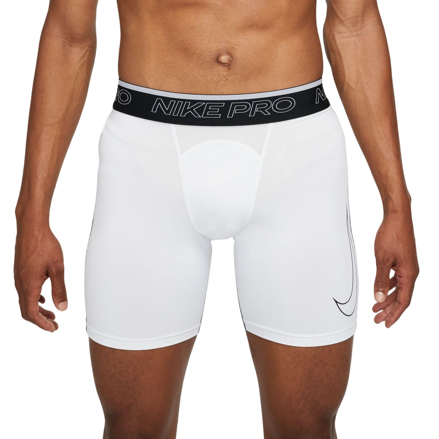 White - Lifestyle - Nike Unisex Adult Pro Compression Shorts
