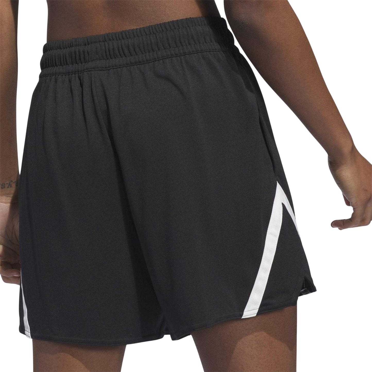 Black - Back - Adidas Mens Select Basketball Shorts