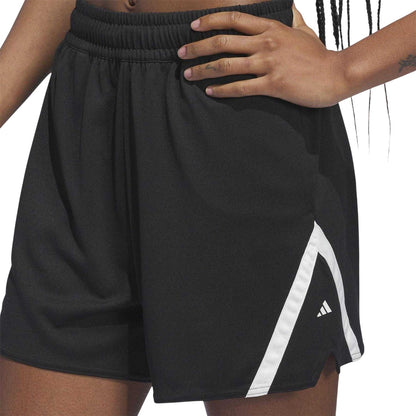 Black - Side - Adidas Mens Select Basketball Shorts