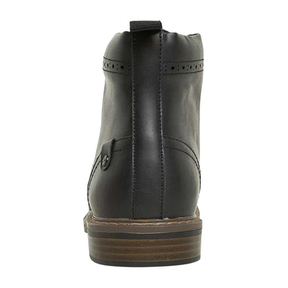 Black - Back - Nicholas Deakins Mens Deaks Trigger Ankle Boots