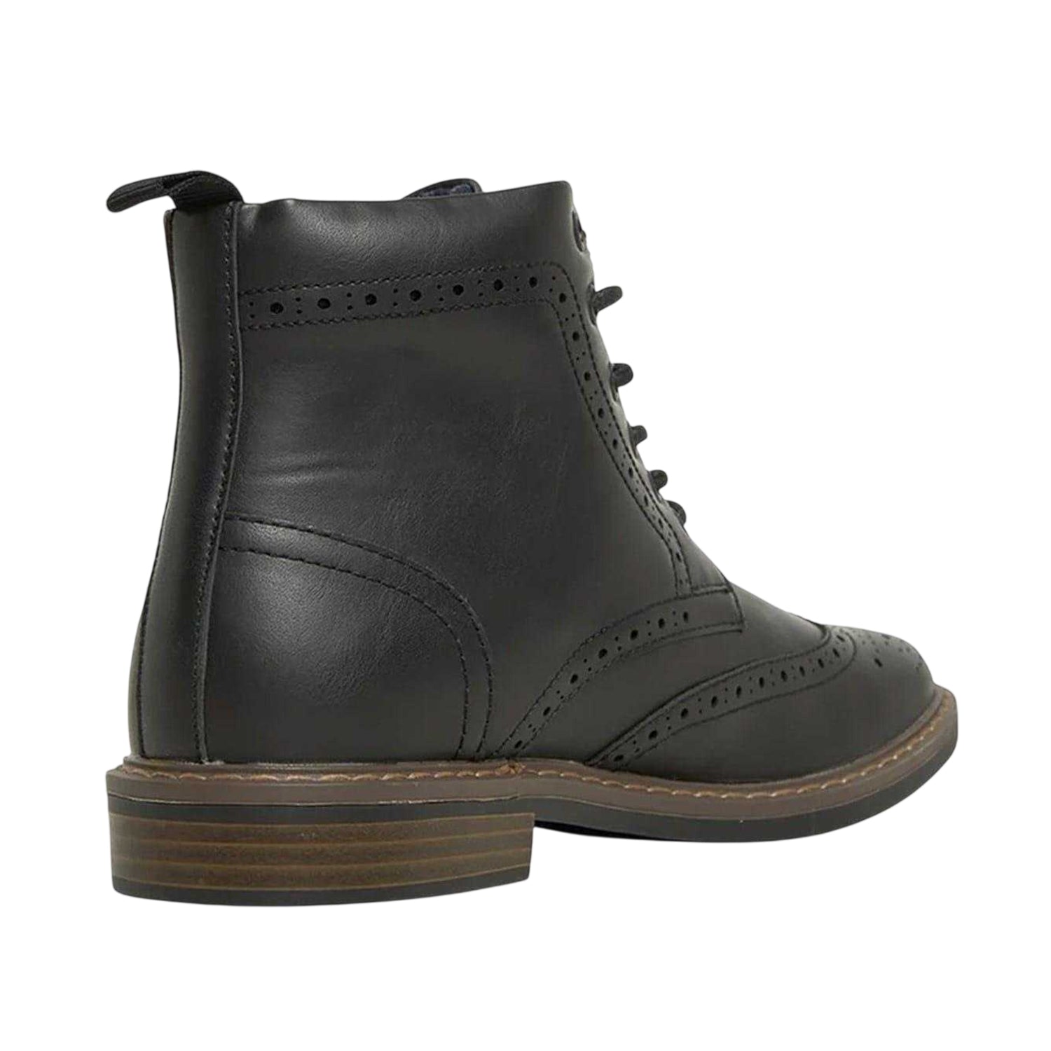 Black - Side - Nicholas Deakins Mens Deaks Trigger Ankle Boots