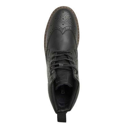 Black - Lifestyle - Nicholas Deakins Mens Deaks Trigger Ankle Boots
