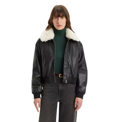 Caviar - Side - Levis Unisex Adult Harper Heritage Bomber Jacket