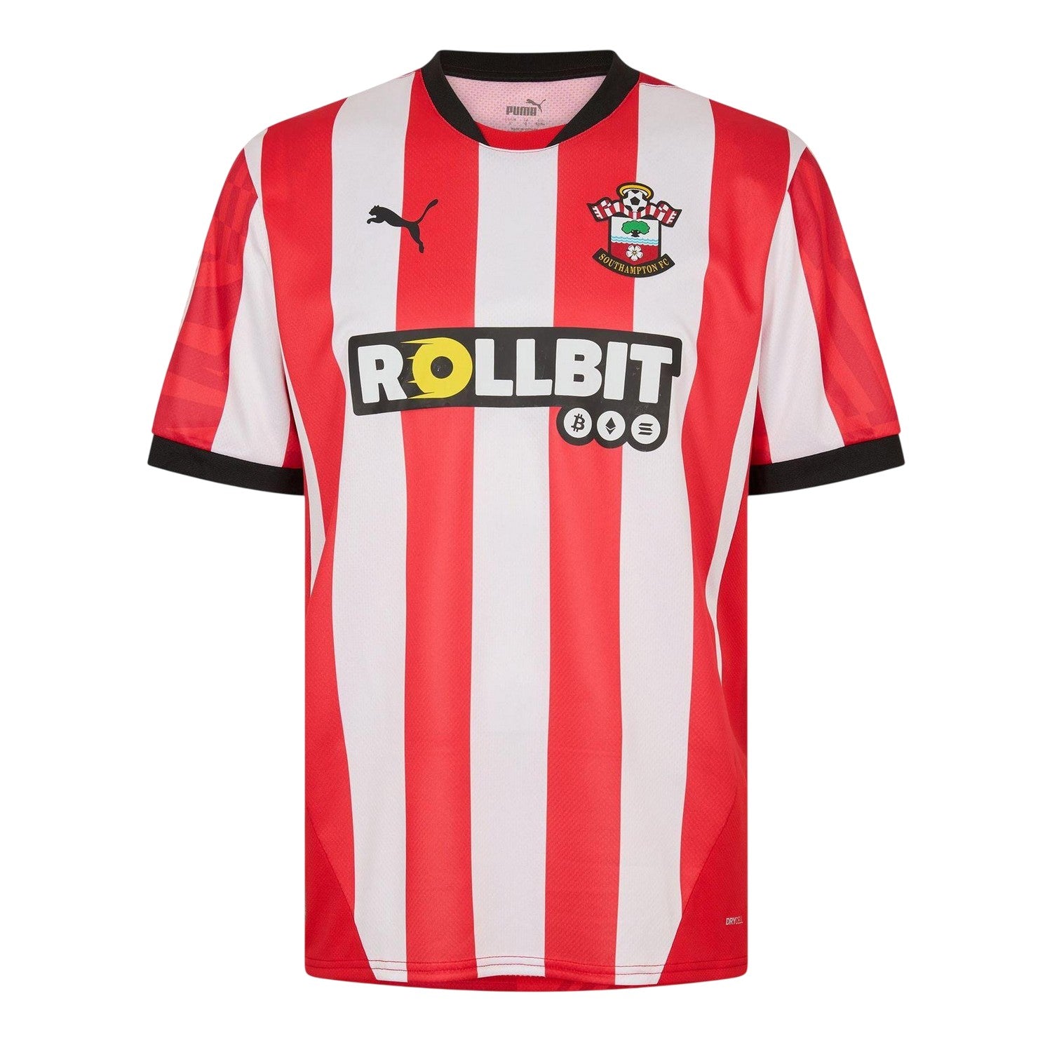 Chinese Red - Front - Southampton FC Mens Home Shirt