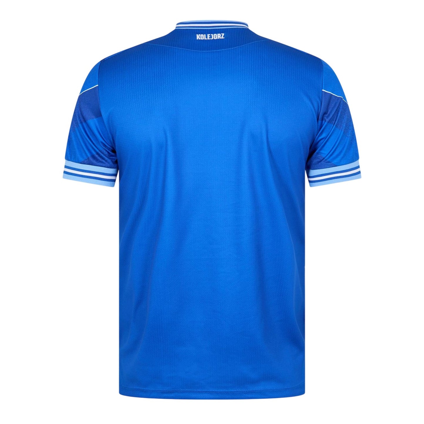 Blue - Back - Lech Poznan Mens 2023-24 Home Shirt