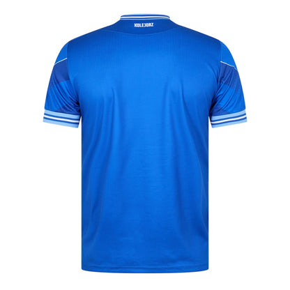 Blue - Back - Lech Poznan Mens 2023-24 Home Shirt