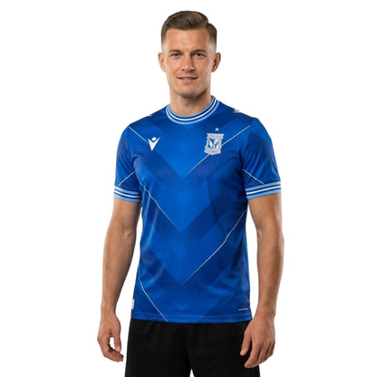 Blue - Side - Lech Poznan Mens 2023-24 Home Shirt